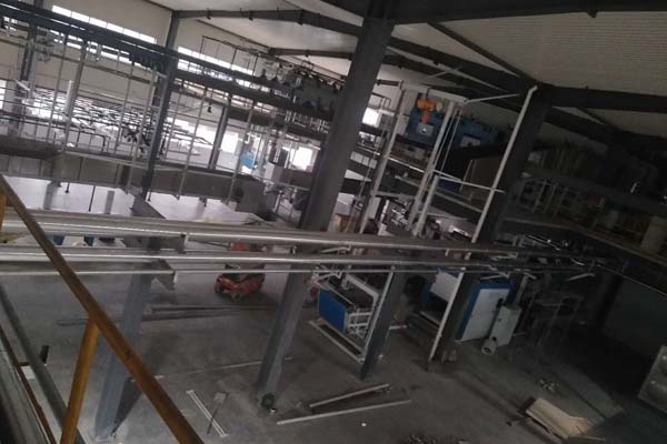 蒸汽管道保溫工程施工現(xiàn)場